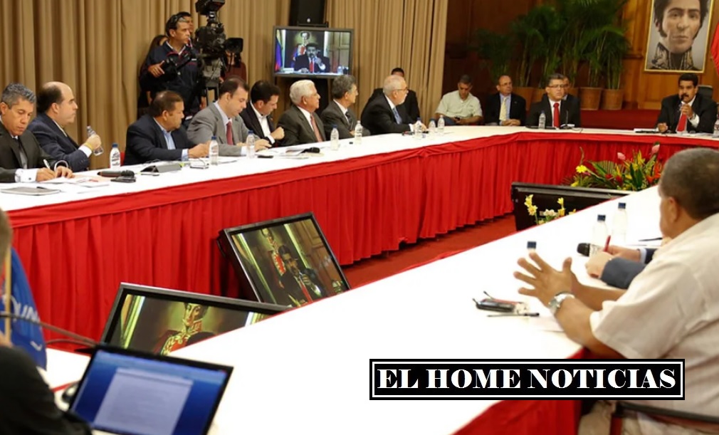 Diálogos de la oposición con Maduro