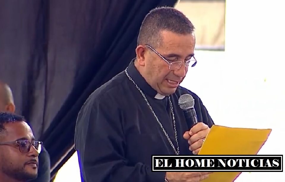 El obispo de Buenaventura, Rubén Darío Jaramillo